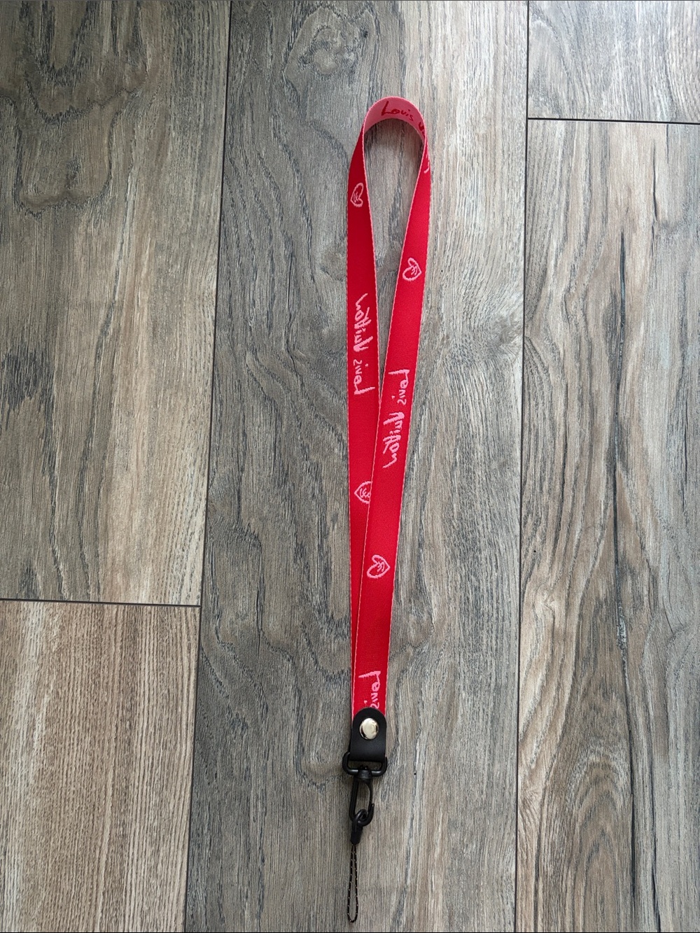 LV* Ribbon Lanyard